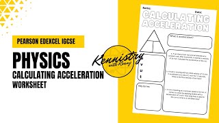 Calculating Acceleration | Essential GCSE Physics Lesson | Practice Worksheet Included!