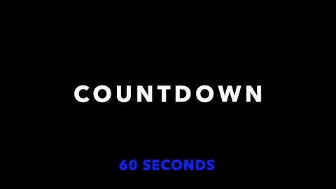 Countdown Theme Tune - 60 Seconds / 1 Minute