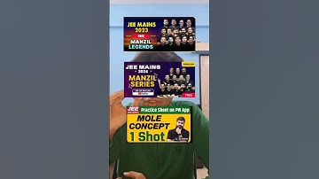Is Manzil series enough for JEE Mains and Advanced ⁉️#jee#jee2025#jee2026#jeemains#pw#jeeoneshots