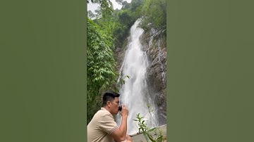 Thác nước núi rừng #camping #phuot #dulich