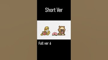 【Short ver】Shuckle, finally evolved! #pokemon #animation