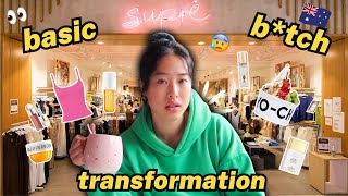 HOW TO BE THAT GIRL *MAJOR TRANSFORMATION* 😱 being basic is cool???