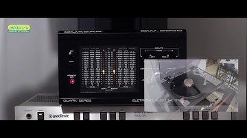Quasar QW-2200 - Eletronic Audio Meter   (PLD Display LED VU)