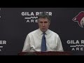 Head Coach Dave Tippett - Red Wings vs Coyotes 1/14/2016