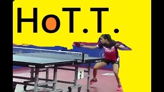 England Penhold Ho Tin Tin何天天 , Fh Loop Sp Pips , Rpb Backhand Vol. 1