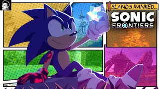 Sonic Frontiers ALL Islands Ranked!