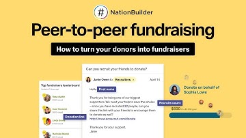 Peer to Peer Fundraising: How to Turn Your Donors Into Fundraisers