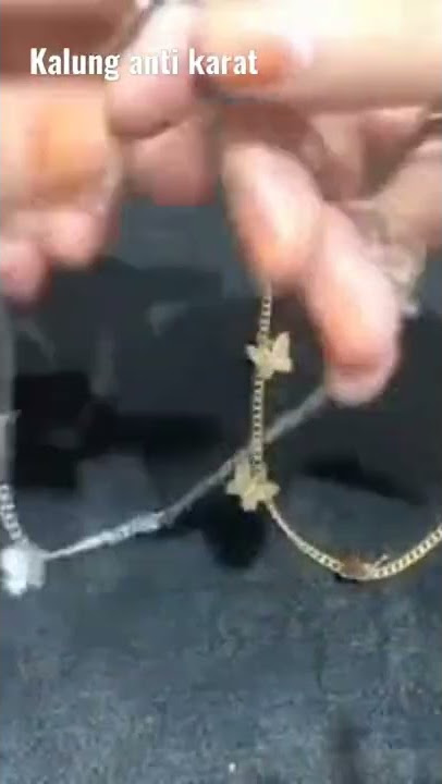 KALUNG LIONTIN KUPU RANTAI ANTI KARAT MURAH | LINKNYA DIDESKRIPSI