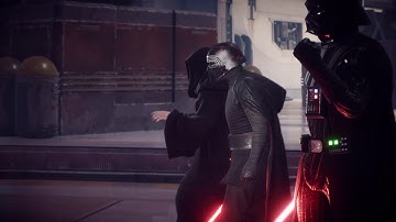 STAR WARS Battlefront 2 - HvV Darth Vader is too cool to run..