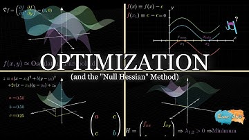 Optimization and the "Null Hessian" Method (with exercises)