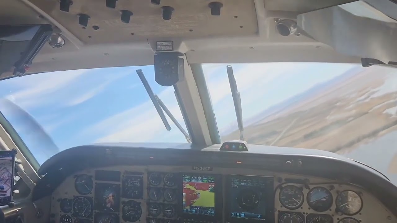 Flying into Unalakleet, Alaska ... May 27, 2025.