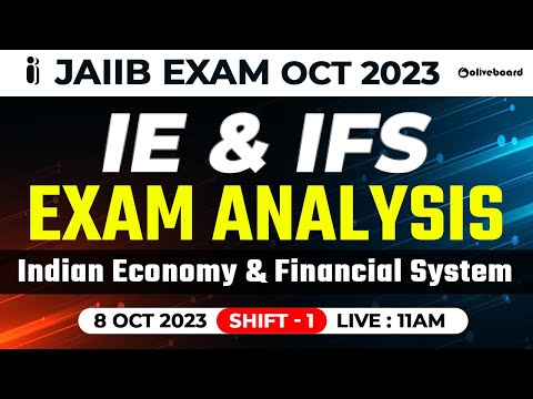 JAIIB IE and IFS Exam Analysis 2023 | 8 Oct 2023 (Shift - 1) | JAIIB Exam Analysis 2023