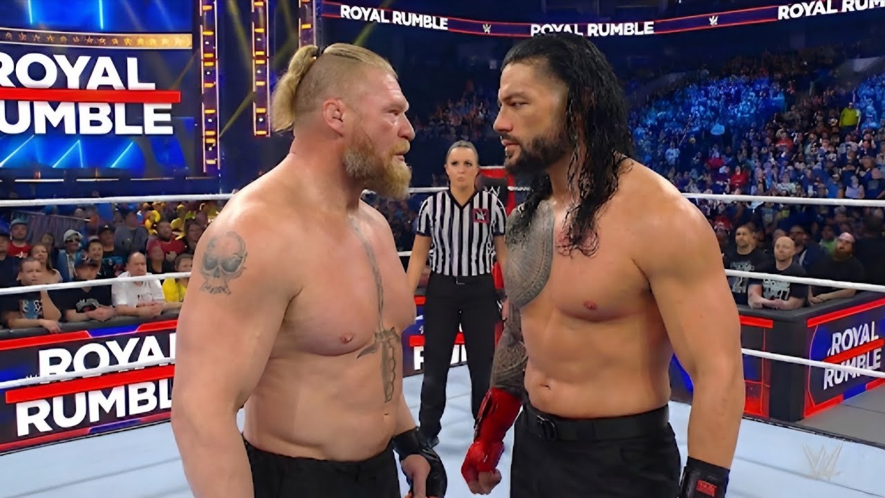 Роман Рейнс против Брока Леснара • Королевская битва • Полный матч 