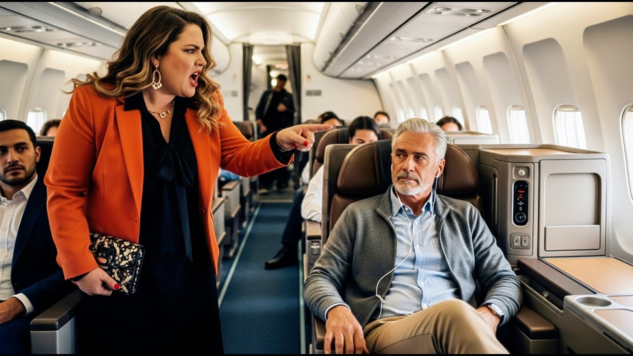 Karen Demanded My First Class Seat — Until My Status Was Announced