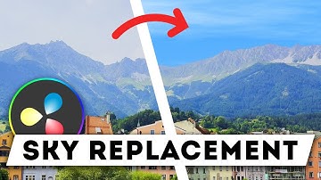 Замена неба в Davinci Resolve. Sky Replacement