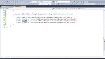 Asp.Net Gridview Detaylı Anlatım bölüm 2