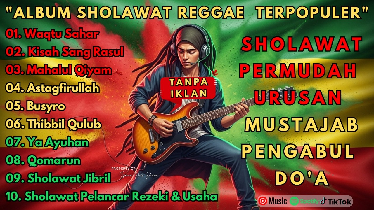 Sholawat Reggae Paling Adem 2026 | Musik Islami Santai Bikin Hati Adem Dan Tenang