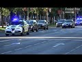 convois de police lors du sommet de l'OTAN