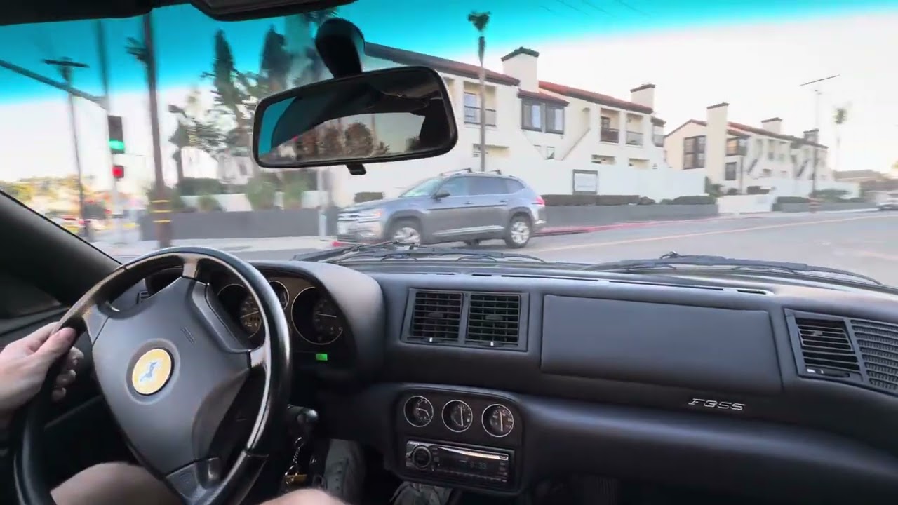 1995 Ferrari 355 Spider Driving