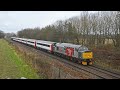 Class 37s in norfolk in 2024 incl 37901 mirrlees pioneer 05012024