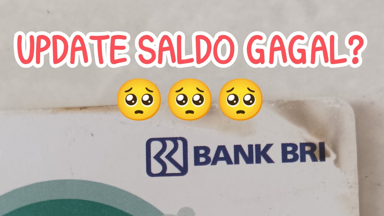 cara update saldo brizzi yang gagal 