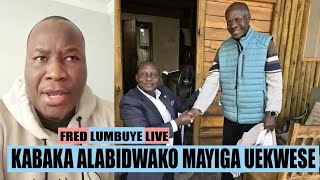 Fred Lumbuye Live: Kabaka Alabidwako Mayiga Yekwese