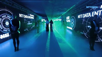 Entrance Hall Video - NTT DATA Romania Christmas Party 2016 - Making of