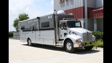 EVI custom 30-Ft. Mobile Command Post EMA