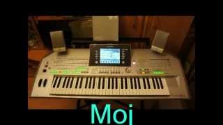 Video thumbnail of "K.Krawczyk-Moj przyjacielu,Keyboard Yamaha Tyros-Wyk Pawel"