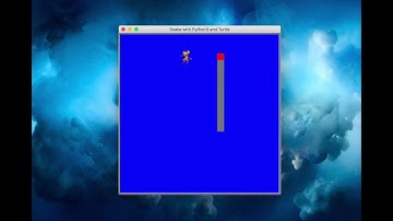 Simple Snake game with python 3 and Turtle with animated gif.