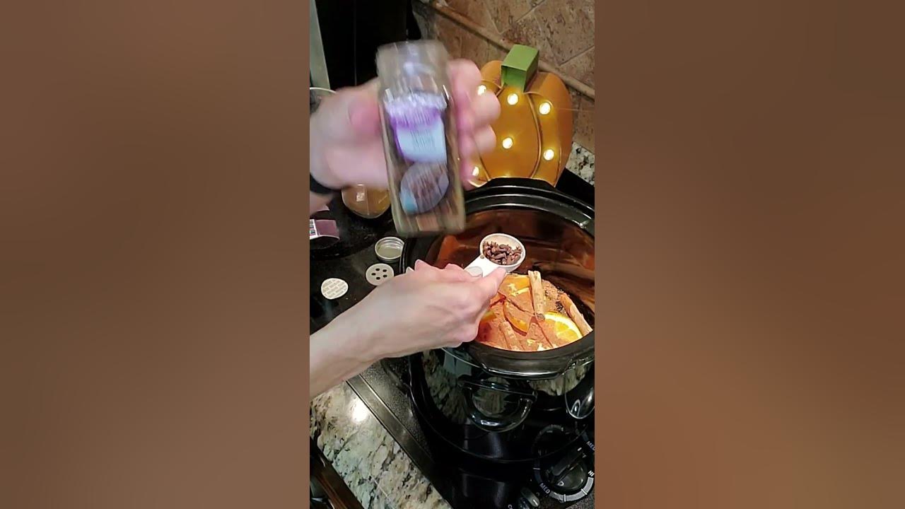 DIY Holiday Crock Pot Potpourri - Sugar and Soul