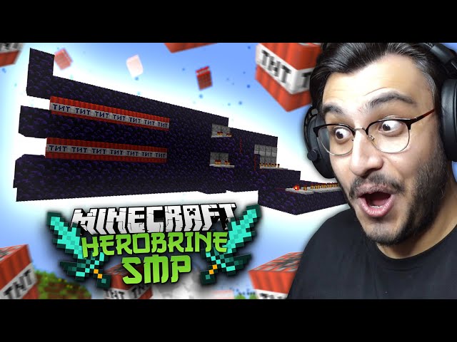 MY SECRET WEAPON FOR WAR IN HEROBRINE SMP | RAWKNEE class=