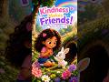 🐰 Mimi Found a Scared Bunny ❤️ #MimiSpark #BunnyStory #KidsShorts #CuteAnimals #bedtimestoryvideos