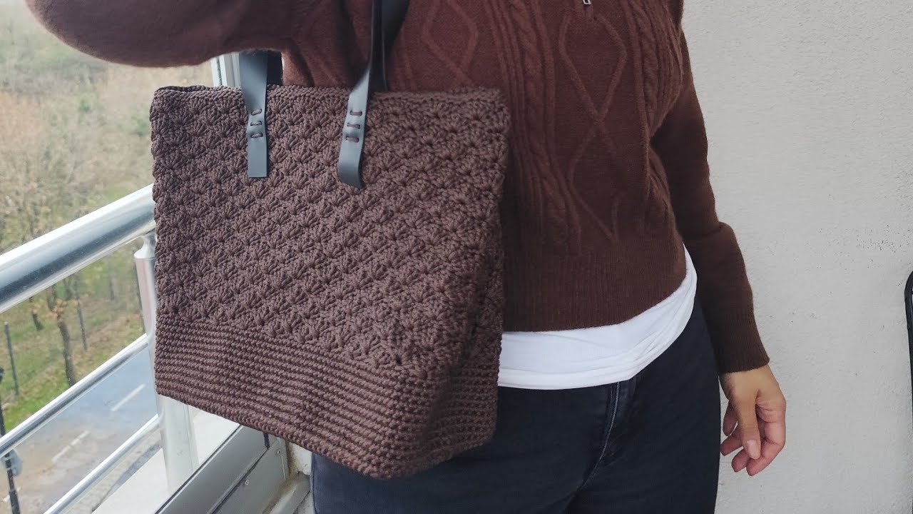 Yelpaze makrome çanta yapım videosu