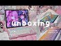 🍥 Unboxing: UT3 Trio Pad (android tab) customize; study tools; review + Breeze75 pink keyboard