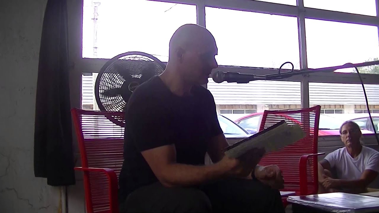 Bob Suren "Crate Digger" reading @ Microgroove  7-5-15
