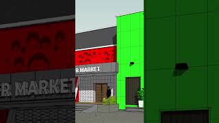 PROPOSED MIXED-USE DEVELOPMENT🏗🏡.... pls subscribe to my channel 🙏 #architecture #students