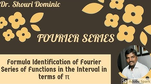 Formula Identification in Fourier Series
