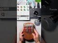 Glitched Kalimba Ambient #shorts