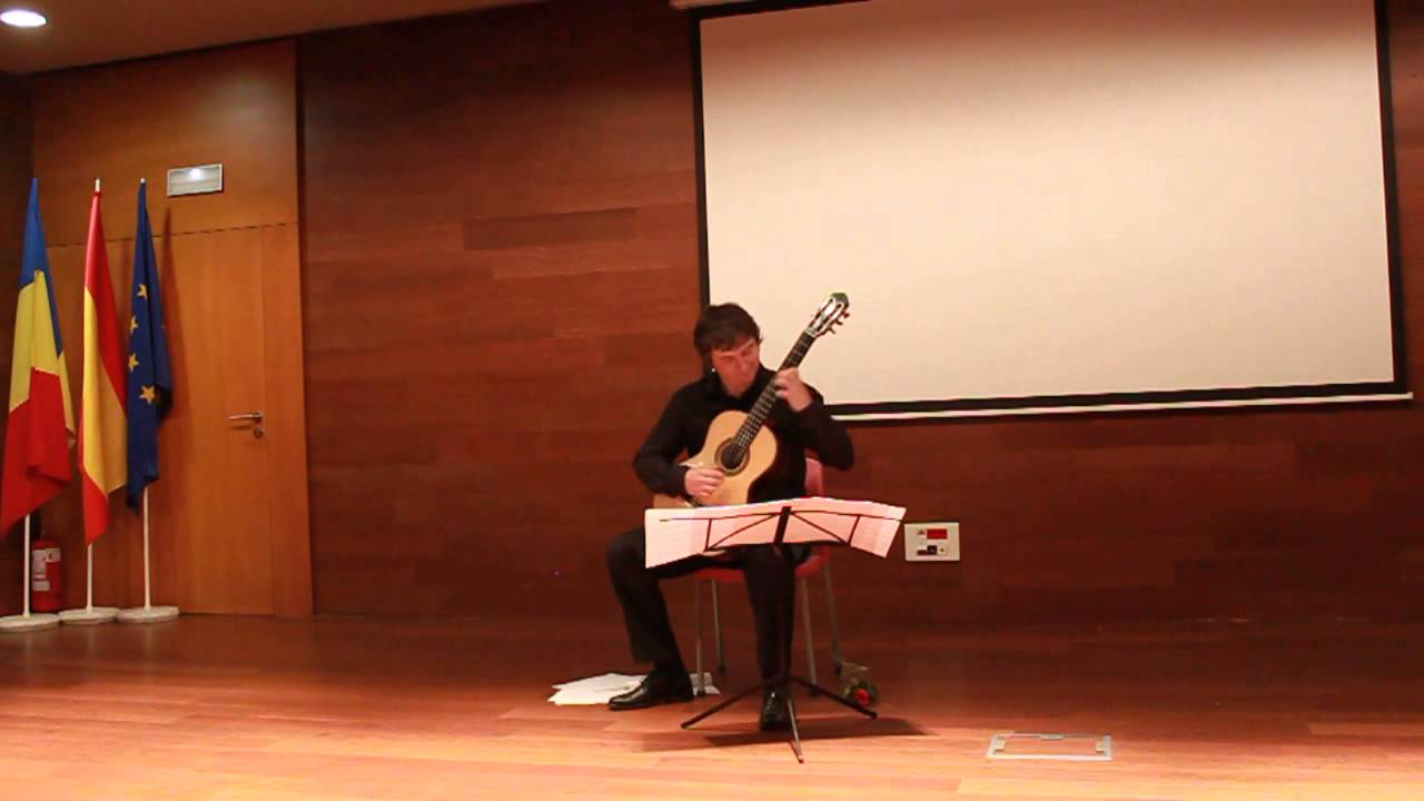 Francisco Tarrega - Jota de Concierto (Costin Soare - guitar)