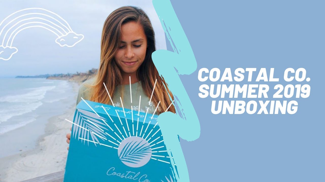 Coastal Co. Subscription Box Summer 2019 Unboxing