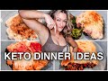 KETO DINNER IDEAS | WHAT'S FOR DINNER ON KETO? | EASY KETO RECIPES | Suz and The Crew