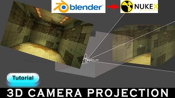 Blender To Nuke 3d Camera Projection Tutorial