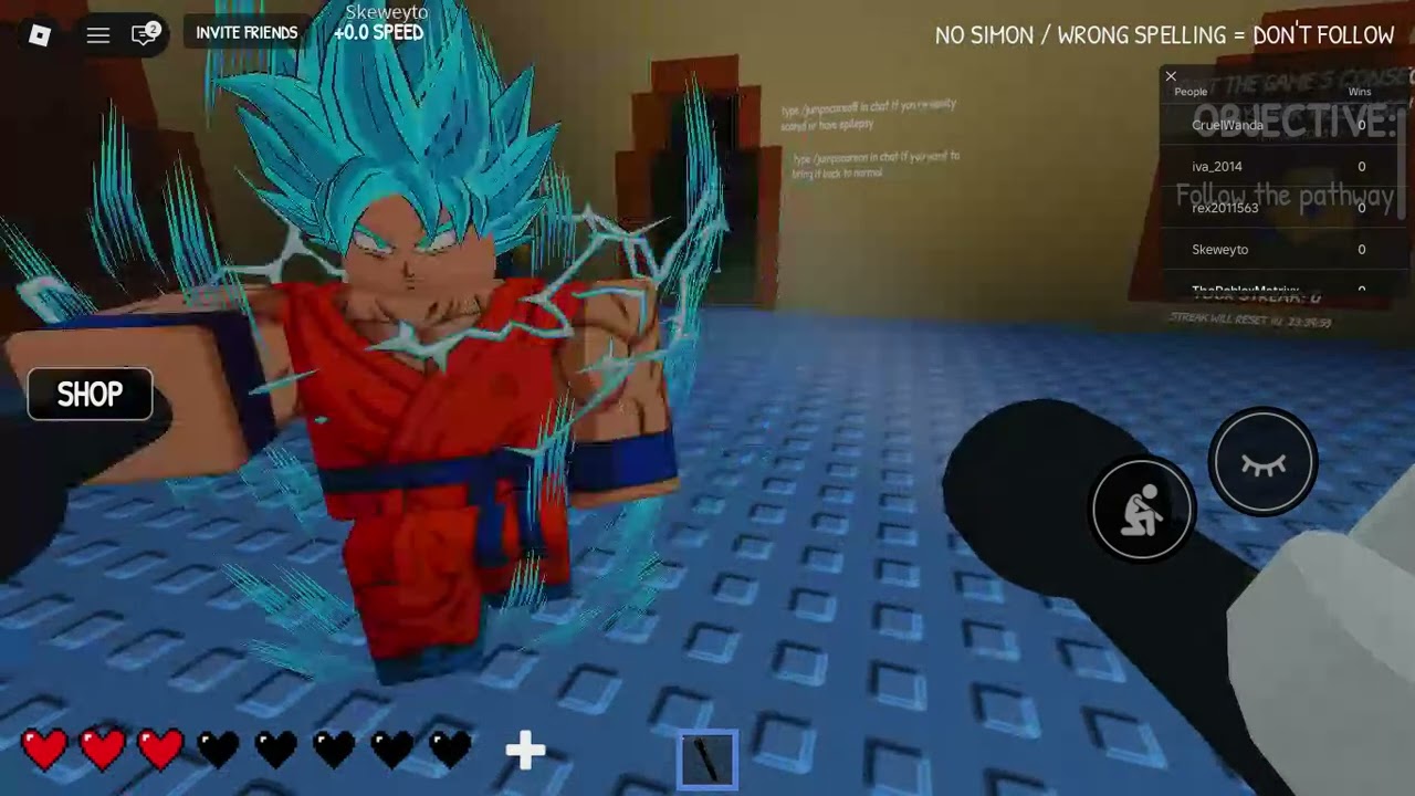 Roblox] Simon says [ horror ]