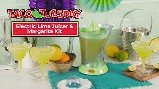TCTLJ3LG | Taco Tuesday® Electric Lime Juicer & Margarita Kit