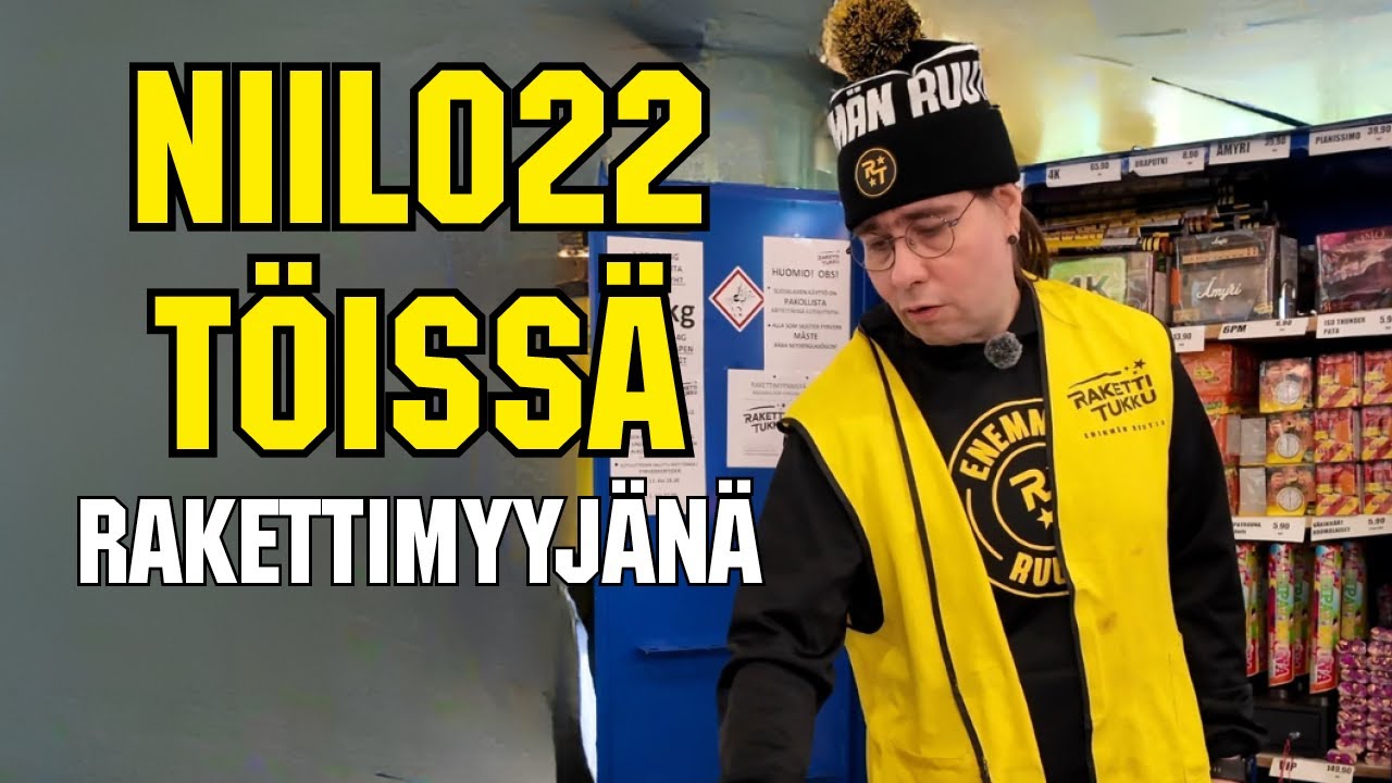 Niilo22 päivä rakettimyyjänä