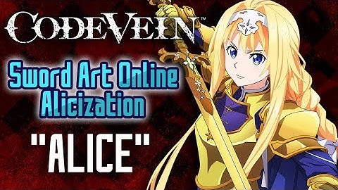 Code Vein Character Creation: Alice Zuberg (Sword Art Online Alicization)