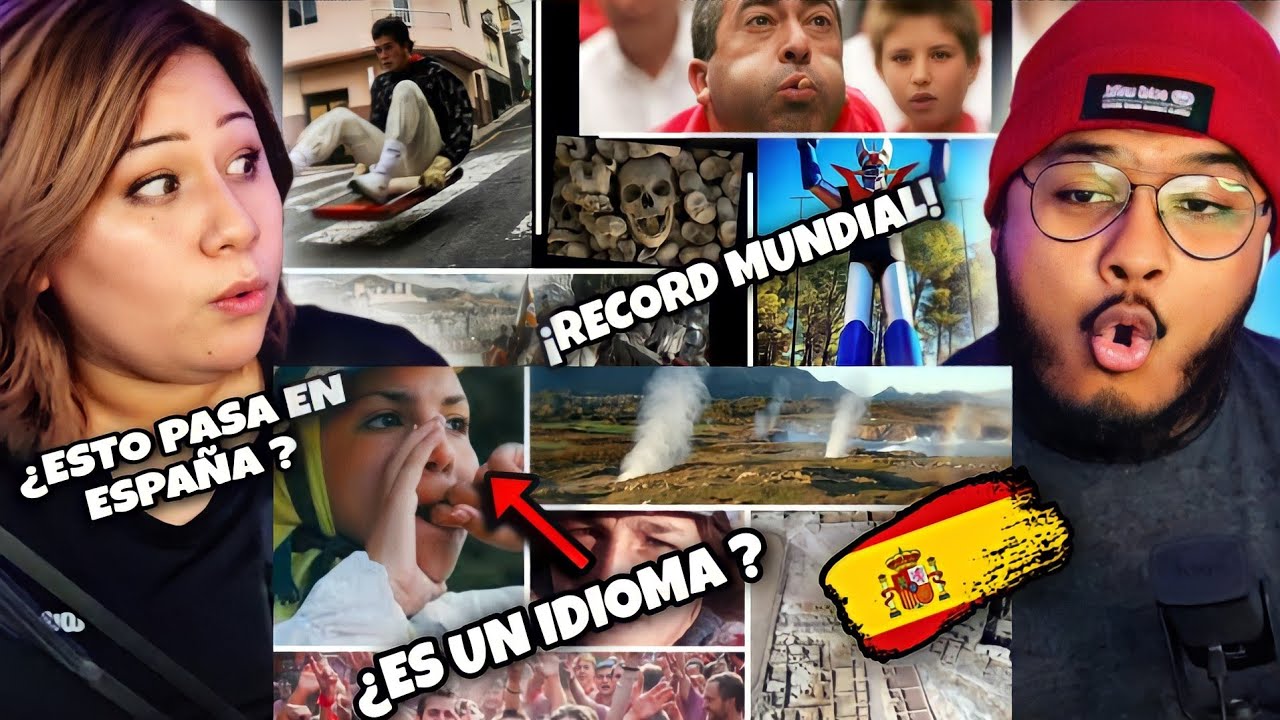 REACCIONANDO A 15 CURIOSIDADES ASOMBROSAS DE ESPAÑA ( LA ÚLTIMA ESTÁ BRUTAL)