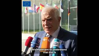 HR/VP Josep Borrell | Foreign Affairs Council 26/6/2023 | Doorstep