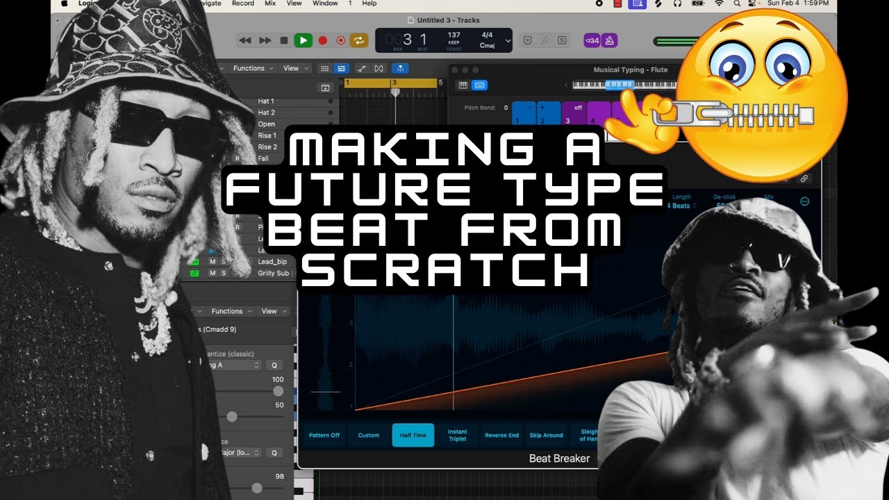 SILENT COOK UP - MAKING A HARD FUTURE TYPE BEAT IN LOGIC PRO X (FROM ...